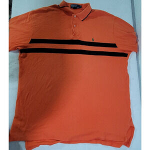Vintage POLO RALPH LAUREN Mens XL Orange